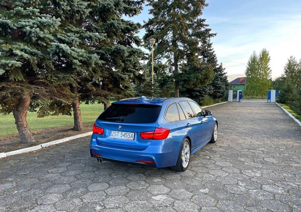 BMW Seria 3 cena 77900 przebieg: 193000, rok produkcji 2016 z Darłowo małe 191